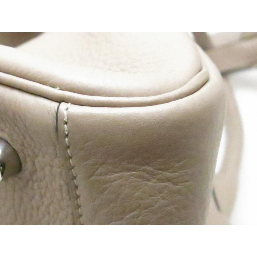 HERMES エルメス リンディ34 エトープ系xシルバー金具 □K刻印 HERMES エルメス リンディ34 エトープ系xシルバー金具 □K刻印