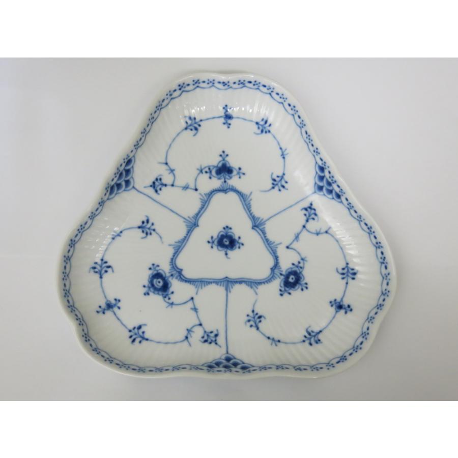 【美品】ロイヤルコペンハーゲン ブルーフルーテッドハーフレース 豆皿2枚セット 2枚 豆皿 フルーテッド ハーフレース プレート 小皿 ロイヤル