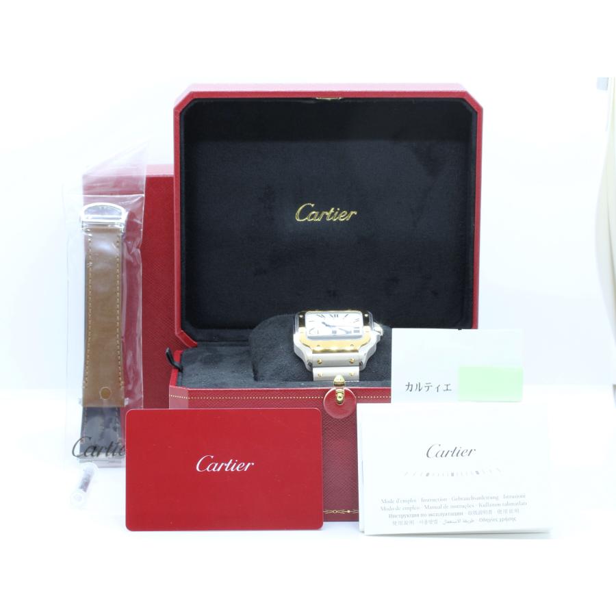 カルティエ サントス ドゥ カルティエ LM コンビ 自動巻 W2SA0009 未