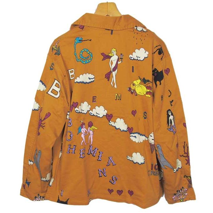 BOHEMIANS Bohemians (ボヘミアンズ) ストレッチ カバーオール BOHEMIANS Bohemians (ボヘミアンズ) ストレッチ カバーオール