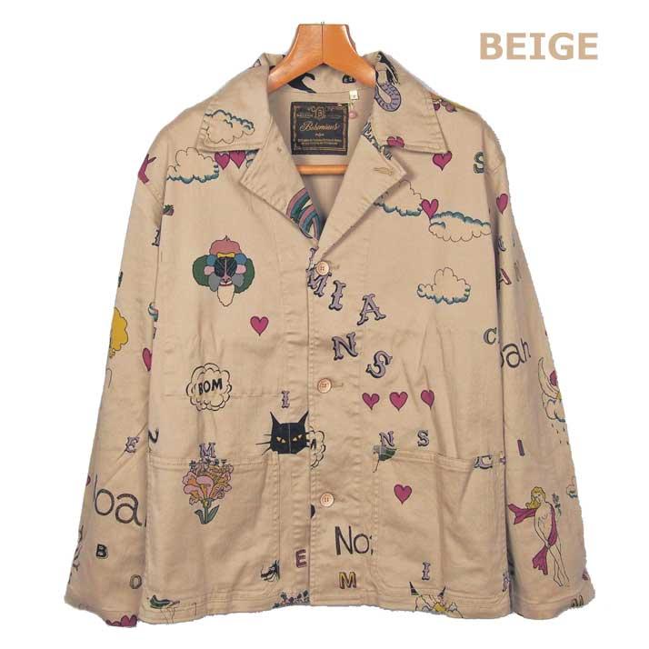 BOHEMIANS Bohemians (ボヘミアンズ) ストレッチ カバーオール BOHEMIANS Bohemians (ボヘミアンズ) ストレッチ カバーオール