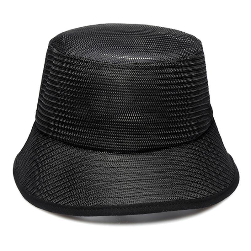 美品 DIESEL ブラック バケットハット つば広 サファリハット A.M.S. バケットハット メンズ レディース バケハ サファリ