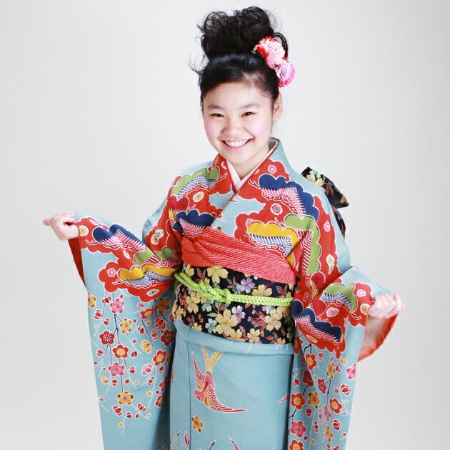 七五三 着物　13参り 楽天市場】【レンタル】 七五三 身長110cm〜125cm 着物 7歳