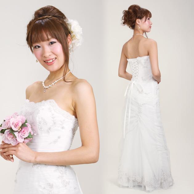 ウェディングドレス レンタル 5号 9号 ａライン ウエディングドレス ドレス 貸衣装 海外挙式 海外ウェディング リモ婚 安い 格安 6102 送料無料 Fas6102 貸衣装ネット便 通販 Yahoo ショッピング