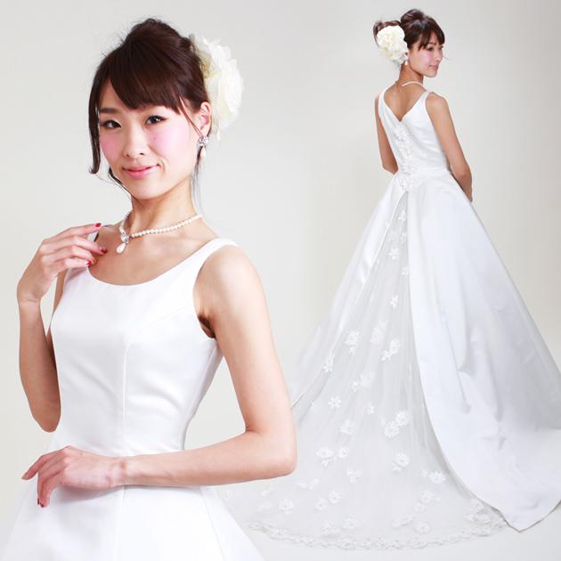 ウェディングドレス レンタル 6号-7号 Ａライン ウエディングドレス ドレス 貸衣装 海外挙式 海外ウェディング 安い 格安 6202 送料無料