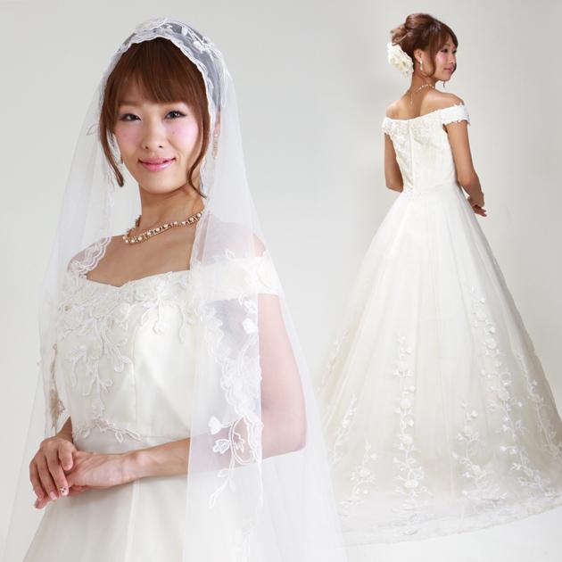 ドレス ウエディングドレス 海外挙式 Aライン 9号 11号 6407 リモ婚 ウェディングドレス 貸衣装 海外ウェディング Aライン 安い 格安 6407 送料無料