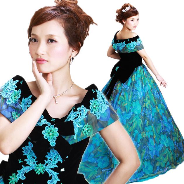 カラードレス レンタル 13号 17号 レンタルカラードレス プリンセスライン ブルーグリーン レンタルカラードレス ドレス ブライダル 海外挙式 リモ婚 安い 格安 7165 Fat7165ならショッピング ランキングや口コミも豊富なネット通販 更にお得なpaypay残高も