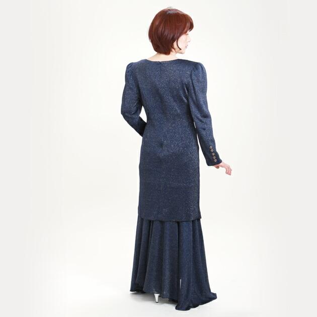 【国産】 フォーマルスーツ 結婚式 50代 レンタル 結婚式 服装 母親 洋装 叔母 洋装50代 40代 11号-13号 紺 10203 送料無料 【2249781552】(11570円)