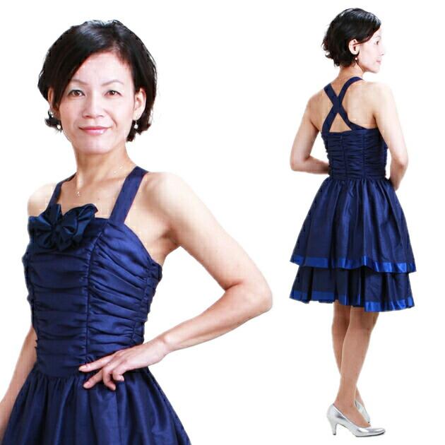 フォーマル レディース レンタル 結婚式 服装 7号 紺 ワンピース Uco 0328 レディースドレス ゲストドレス 代 30代 40代 あすつく 送料無料 Fav0704 貸衣装ネット便 通販 Yahoo ショッピング