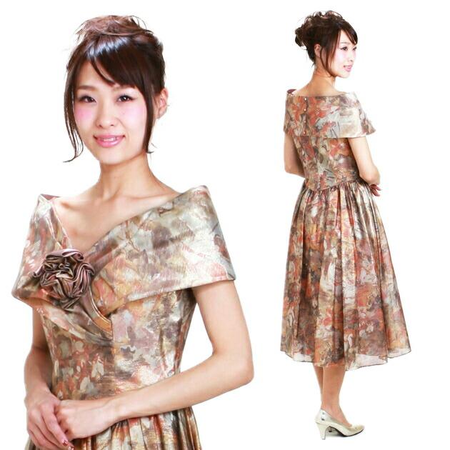 春夏新色 フォーマル レディース レンタル 結婚式 服装 9号 オレンジゴールド ワンピース 0570 レディースドレス ゲストドレス 代 30代 40代 あすつく 送料無料 New限定品 Www Aqtsolutions Com