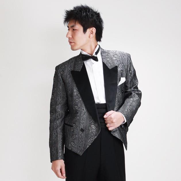 スペンサー タキシード レンタル M・Lサイズ 165cm〜172cm グレー