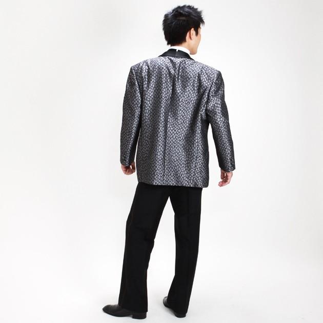 ショールカラー タキシード レンタル L・XLサイズ 175cm〜185cm グレー