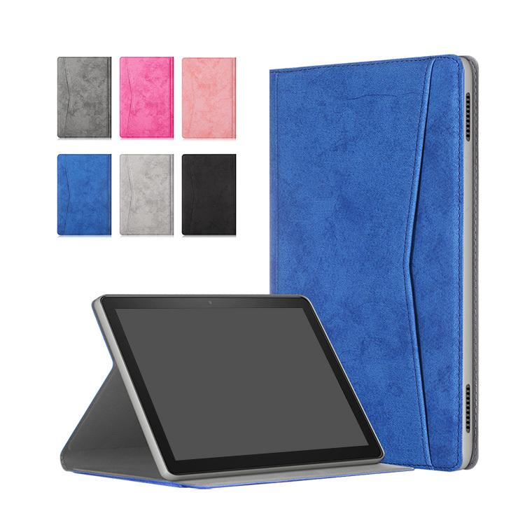 Amazon Fire HD 10/Fire HD 10 Plus(2021モデル)10.1インチケース/カバー 手帳型レザー 耐衝撃 PU