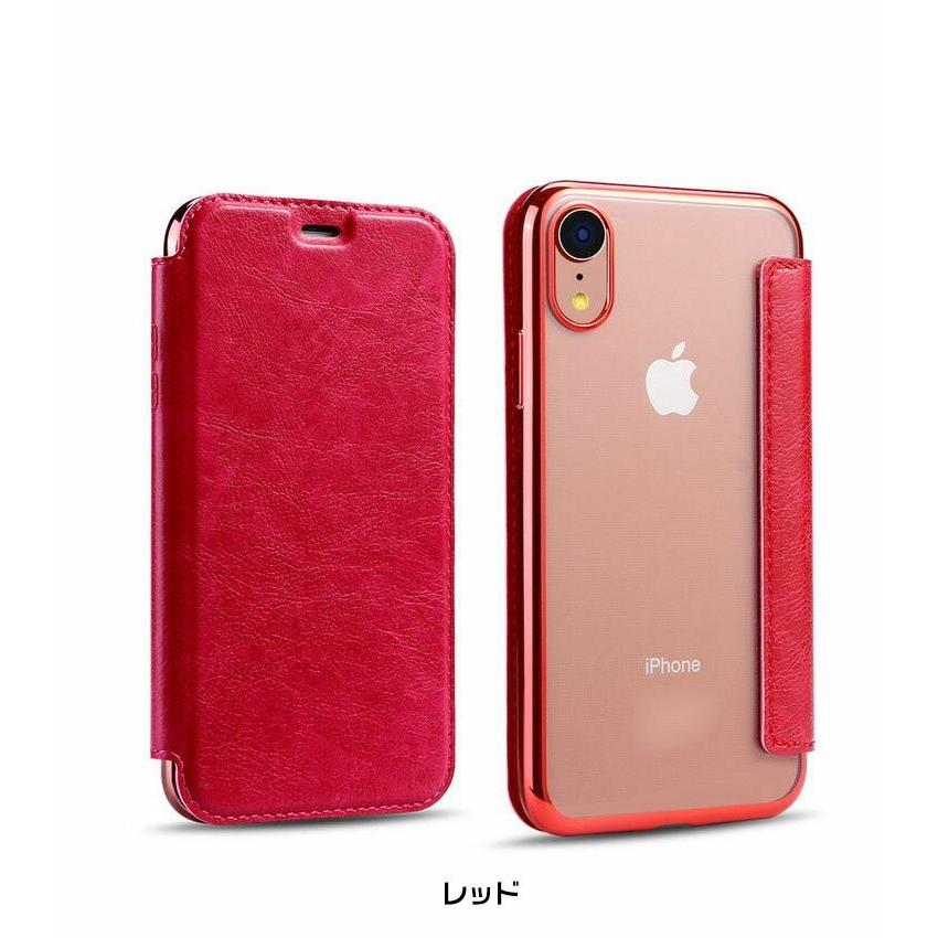 Iphone Xr ケース 手帳型 レザー メッキ スリム 背面クリア スタンド機能 カード収納 Puレザー アイフォンxr 手帳型レザーケース Ipxr Ld02 W It問屋名古屋店 通販 Yahoo ショッピング