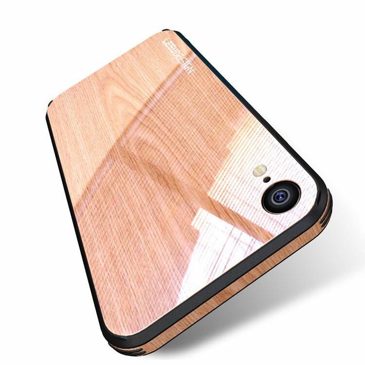 Iphone Xr ケース Tpu バンパー 背面強化ガラス 背面パネル付き ウッド調 木目調 かっこい アイフォンxr ソフトケース Ipxr Pp580 S It問屋名古屋店 通販 Yahoo ショッピング