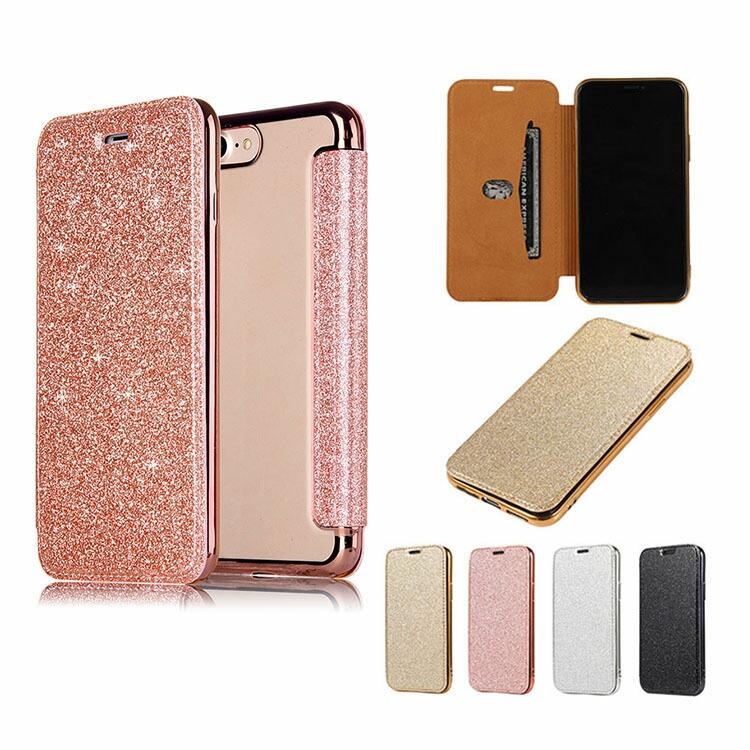 Iphone Se ケース 第2世代 Iphone Se2 Se3 手帳型 かわいいレザー きらきら ラメ柄 エレガント 可愛い スタンド機能 カード収納 Puレザー Se 46dl M0416 It問屋名古屋店 通販 Yahoo ショッピング