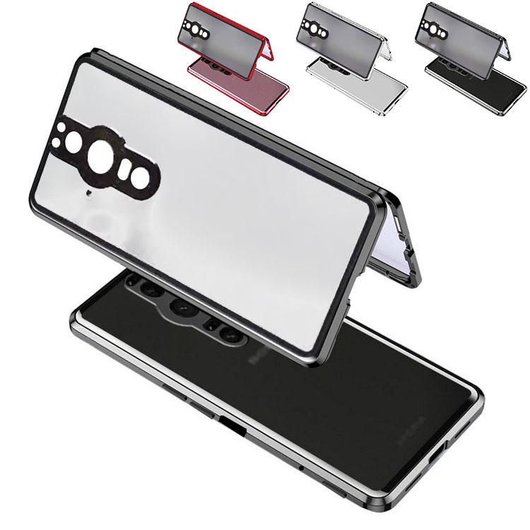 Xperia Pro I バンパー ケース カバー アルミ クリア 背面半透明 前面強化ガラス 背面アクリ かっこいい ソニー エクスペリア プロ アイ Xproi Mgh4 W2111 It問屋名古屋店 通販 Yahoo ショッピング