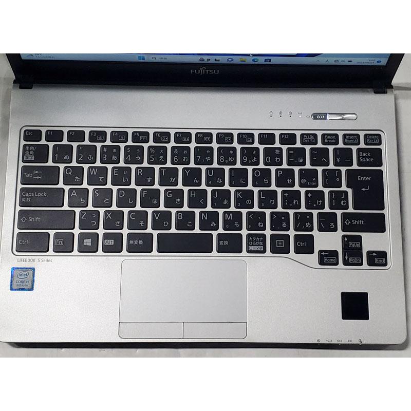 LIFEBOOK □超軽量1.0kg 高解像度13.3型 富士通 Lifebook S938/V i5 