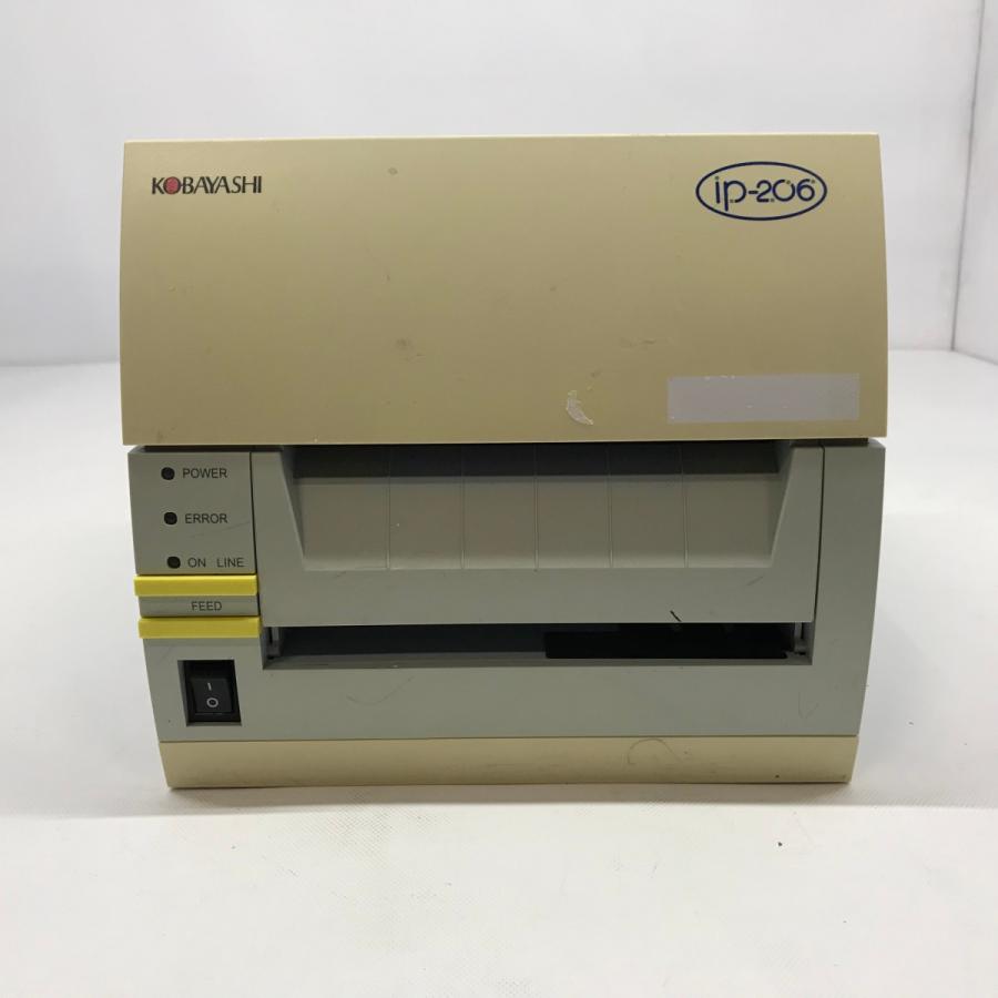 ◎2台セット◎印字確認済み◎KOBAYASHI ip-206 ラベルプリンタ/ 感熱方式/熱転写式 兼用モデル/カッターなし/0715e|it-link|02