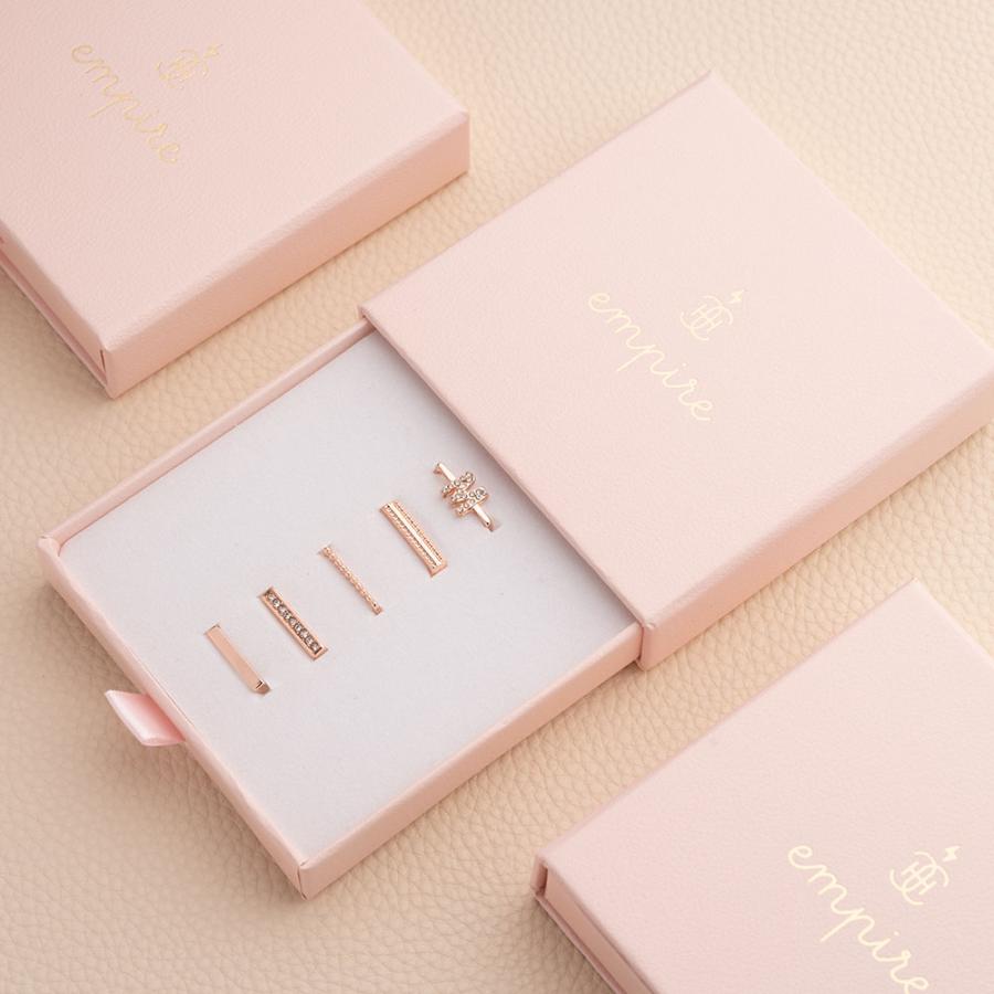 チャーム ミニ アクセサリー for Lily slim / STACY アップルウォッチ バンド 8 7 SE レディース かわいい イニシャル キラキラ 華やか ローズゴールド | エンパイア | 03