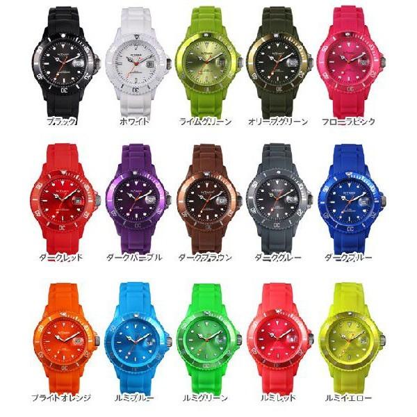 腕時計 レディース INTIMES インタイムス 40mm シリコン ダイバー ボーイズ サイズ選べる15色 シチズン製ムーブ｜it-store｜02