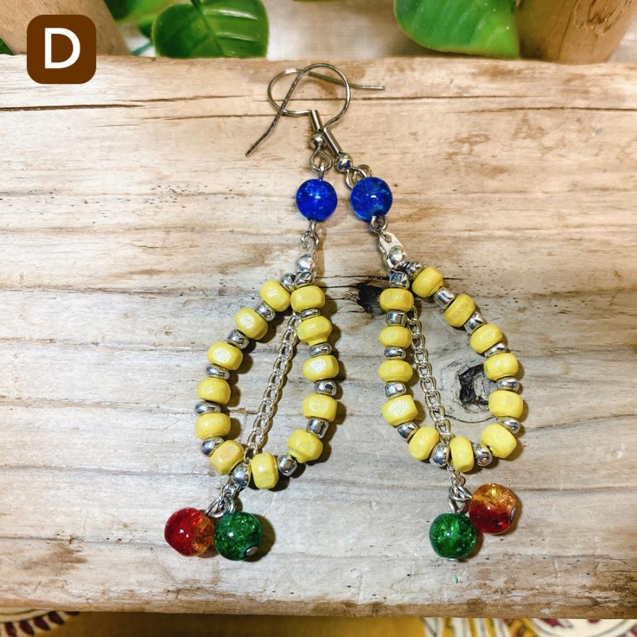 エスニック ピアス エスニックアクセサリー 金属アレルギー対応可