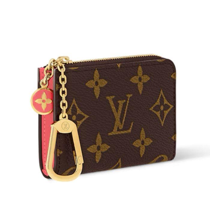 【LOUIS VUITTON】 カードキーケース ポルト クレ・ノア M14529 / モノグラム・キャンバス / スウィートコーラルの画像