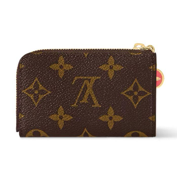 【LOUIS VUITTON】 カードキーケース ポルト クレ・ノア M14529 / モノグラム・キャンバス / スウィートコーラルの画像