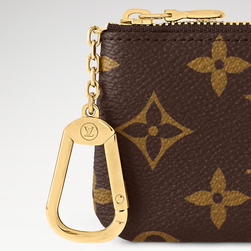 【LOUIS VUITTON】 カードキーケース ポシェット・クレ M62650 モノグラム・キャンバスの画像