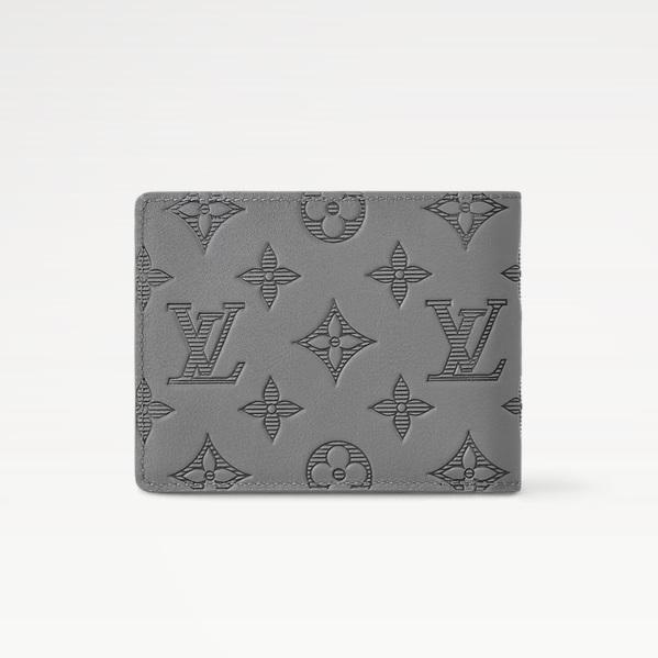 【LOUIS VUITTON】 ポルトフォイユ・ミュルティプル M81383 / モノグラム・シャドウの画像