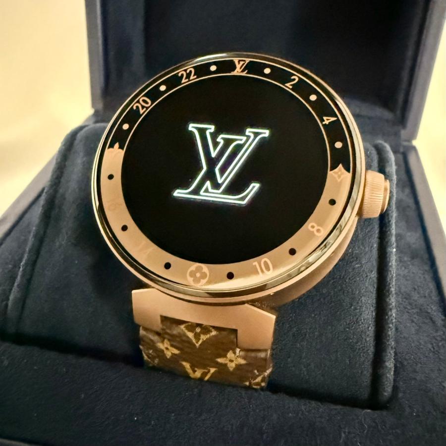 LOUIS VUITTON ルイ・ヴィトン QA052 タンブール ホライゾン ブラウン 