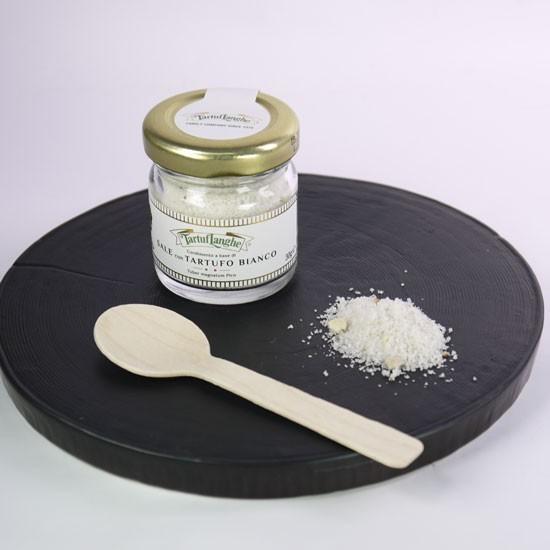 809円 最大92 オフ 白トリュフ塩 30g タルトゥフランゲ イタリア産トリュフ塩 木のスプーン付き