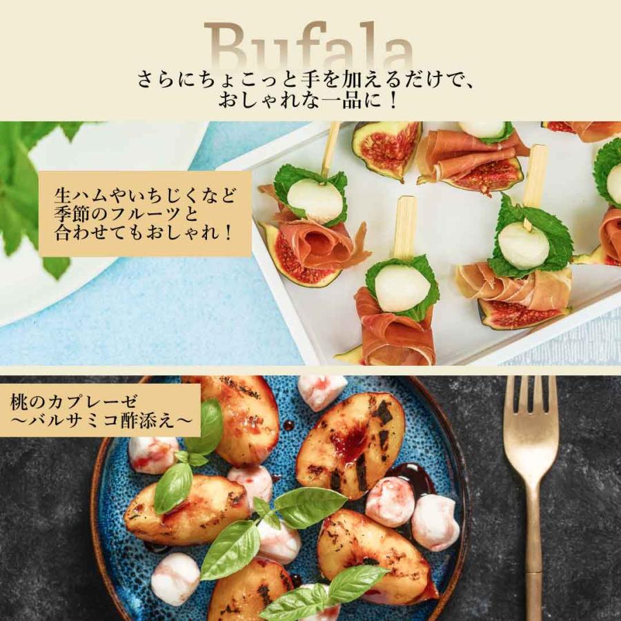 チーズ 水牛 の ボッコンチーニ ブッファラ 132g （約22g×6個入り