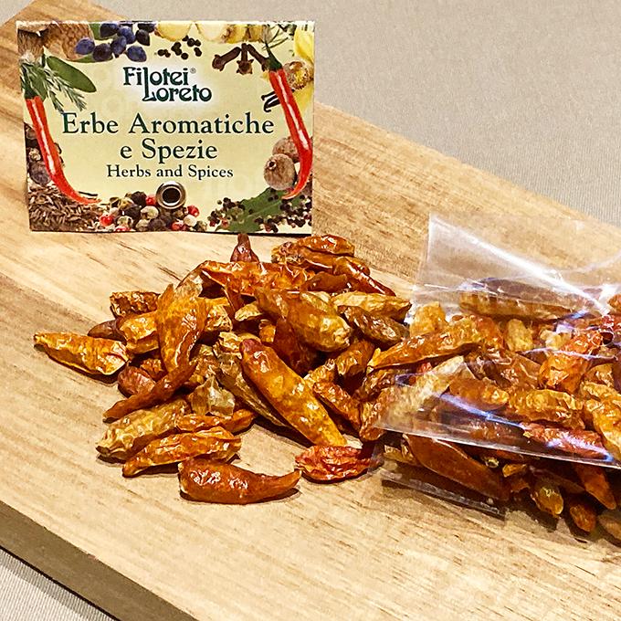 鷹の爪 唐辛子 ペペロンチーノ ピッコロ フィロティ 100g 激辛 イタリア ttmte2206piccoloイタリア屋タニーチャ2