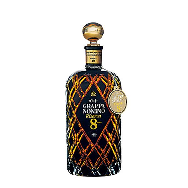 グラッパ・リゼルヴァ・オット・アンニ（８年バリック生いそだつ）700ml - Grappa Riserva 8 Years インチ barriques グラッパ-ブランデー