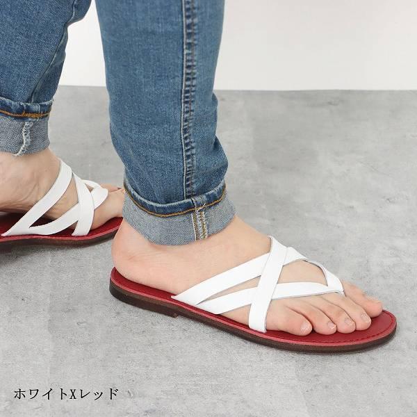 サンダル メンズ 日本製 徳島 牛革レザートングサンダル 国産本革2トーンカラー 全国送料無料 14 ブティック イタリコ 通販 Yahoo ショッピング