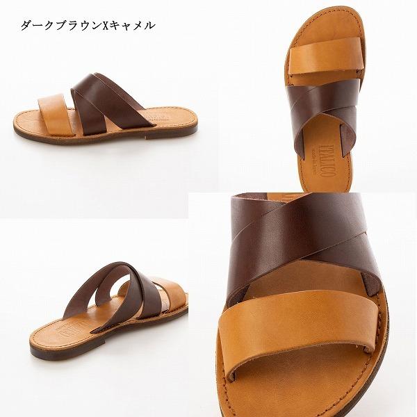 サンダル メンズ レザー ダブルベルト トング フラット 日本製 徳島 おしゃれ 国産 皮サンダル 本革 2トーンカラー 全9色 |  | 14