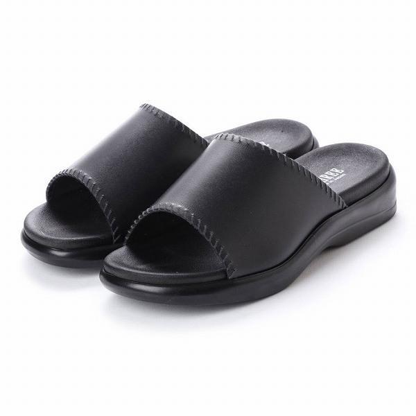 サンダル メンズ 日本製 本革 オフィス ビジネスサンダル 牛革