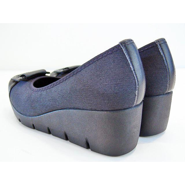 ファーストコンタクト パンプス ビジュー 日本製 母の日 ウェッジ