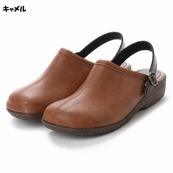 サンダル レディース クロッグサンダル スリッポン ローヒール 日本製