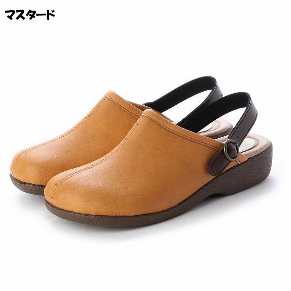 leather sling back shoes クロッグサンダル leather sling back shoes クロッグサンダル 24