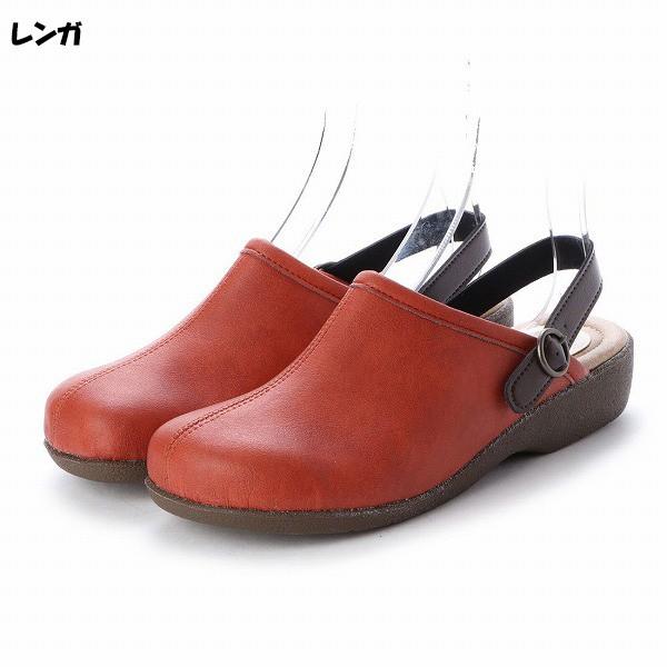 サンダル レディース クロッグサンダル スリッポン ローヒール 日本製