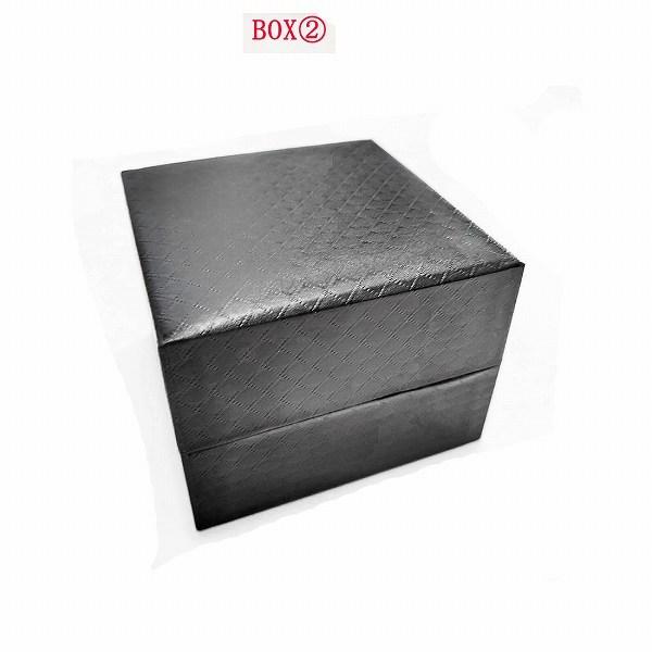 ROTARY箱付き 長方形ケース 時計 シルバー/ブラック ROTARY箱付き 長方形ケース 時計 シルバー/ブラック