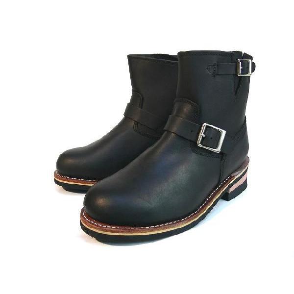 ブーツ メンズ 本革 バイク エンジニアブーツ スチールトゥ （鉄芯入り