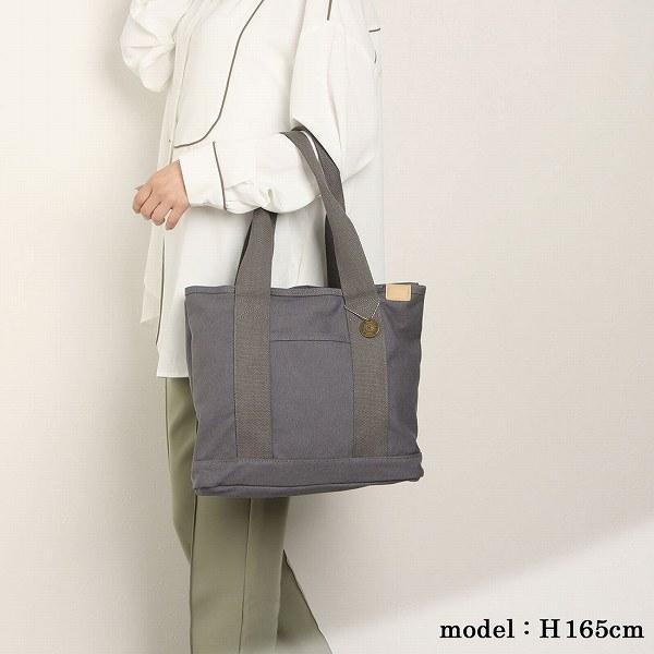 トートバッグ キャンバス 仕切りあり 3つ仕切り おしゃれ ファスナー