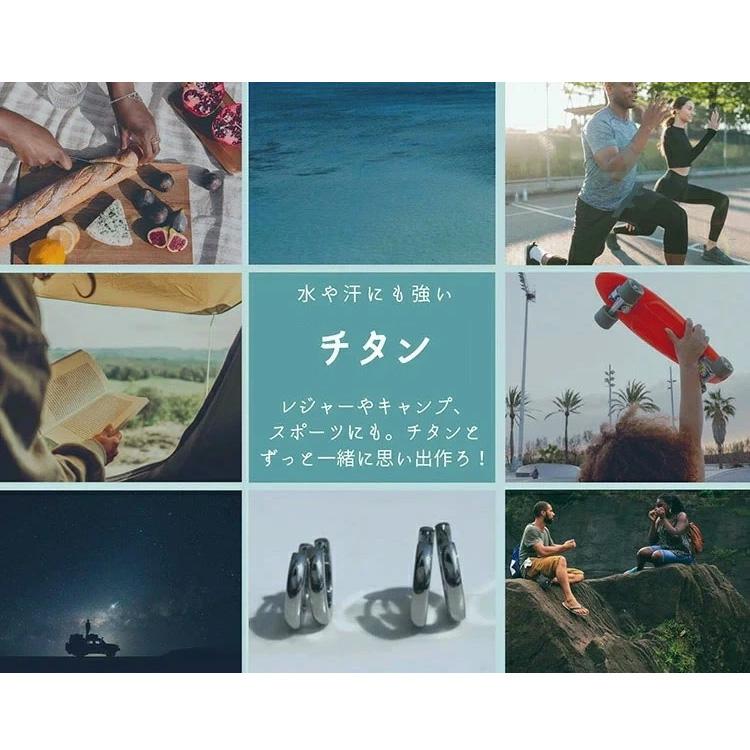 ペアネックレス 金アレ対応 刻印無料 ダイヤ サファイア リングトップ ネックレス チタン メンズの画像