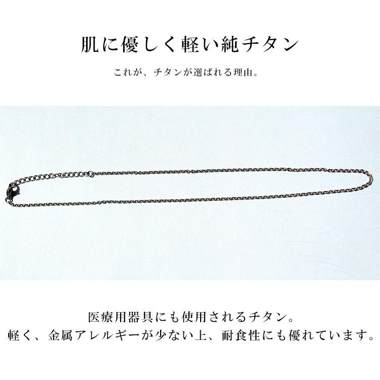 ペアネックレス 金アレ対応 刻印無料 ダイヤ サファイア リングトップ ネックレス チタン メンズの画像