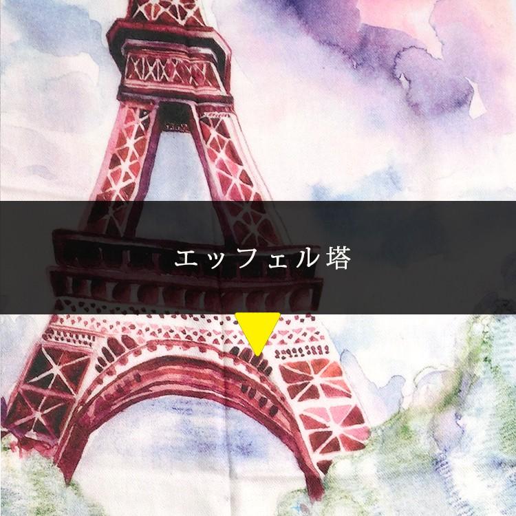 プレゼント カシミア 100% ストール エッフェル塔 GOBI ゴビ社 大判 アート 絵画 芸術的 絵画 芸術 花柄 bkp_7