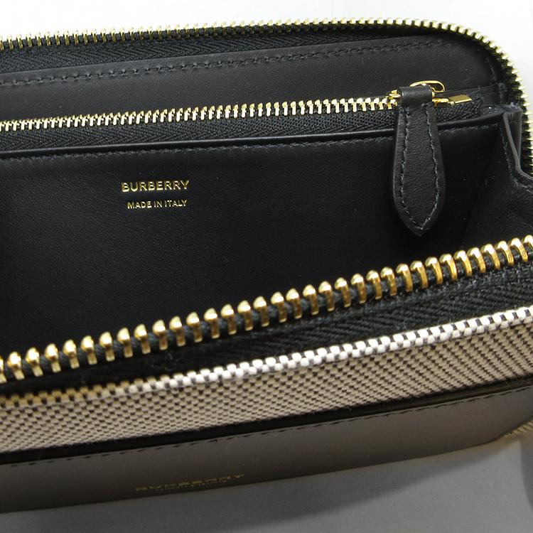 BURBERRY（バーバリー） プレゼント 財布 長財布 ラウンドファスナー 