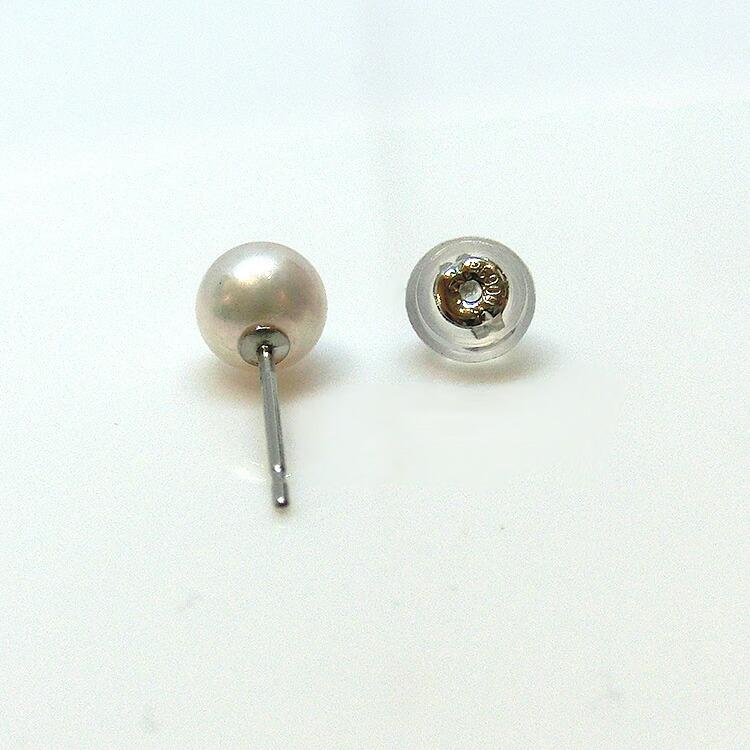 ピアス アコヤ真珠 プラチナ PT パール 本真珠 スタッド 4mm 5mm 6月誕生石 金属アレルギー フォーマル 冠婚葬祭 父の日 プレゼント お祝い｜italyoftamai｜13